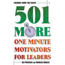 Lessons from the Cloth 2: 501 More One Minute Motivators for Leaders