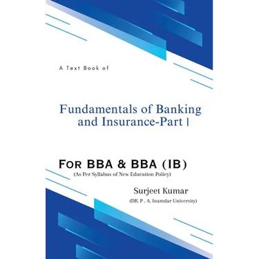 Fundamentals of Banking and Insurance - Part I