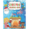 Christmas Coloring Book for Kids: Fun Children's Gift for Kids ages 4-8 Color Santa, Reindeer, Snow Globe, Polar Bear, Kids, Christmas Trees, Nutcrack