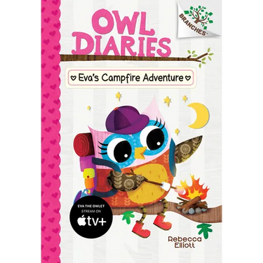 Eva's Campfire Adventure: A Branches Book (Owl Diaries #12): Volume 12