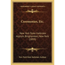 Ceremonies, Etc.: New York State Inebriate Asylum, Binghamton, New York (1859)
