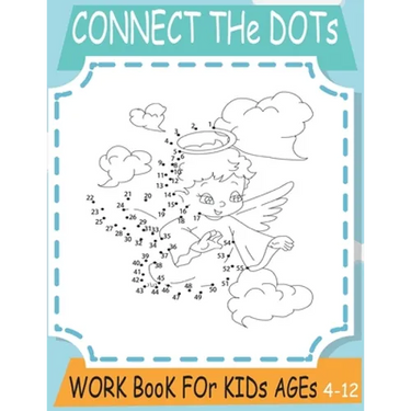 connect the dots: Work book for kids Ages 4-12 - 8.5 x 11 size - amazing book is perfect for kids of all ages