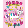 Jumbo Coloring Book for girls: Easy and Beautiful Animals Coloring Pages