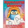 Kindergarten Workbook Ages 4 to 5 Letter and Number Tracing Practice Writing Your Name: Handwriting Practice Worksheet with Cute Owl Bird Design