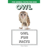 Owl: Fun Animal Facts for kids (OWL FACTS BOOK WITH ADORABLE PHOTOS)