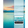 3 Subject Notebook For Students