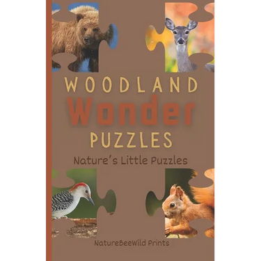 Woodland Wonder Puzzles: A Fun Animal Guessing Game For Kids
