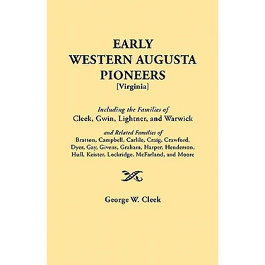 Early Western Augusta Pioneers