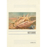 Vintage Lined Notebook Seashell Greetings from Stuart, Florida