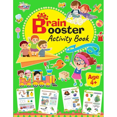 Brain Booster Activity Book - Age 4
