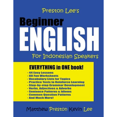 Preston Lee's Beginner English For Indonesian Speakers