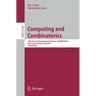 Computing and Combinatorics: 16th Annual International Conference, Cocoon 2010, Nha Trang, Vietnam, July 19-21, 2010 Proceedings