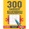 300 Hardest Sudoku: SUDOKU LOVER GIFT Puzzle Book for Girls Women Teens With Solution ( VOLUME 5 )