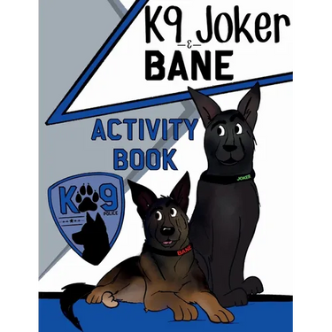 K9 Joker and Bane Activity Book