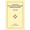 Calendar of Kent County, Delaware Probate Records, 1680-1800