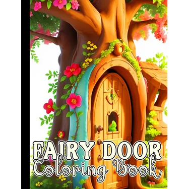 Fairy Door Coloring Book