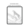 Coloring book: Large cats of the wild: Real pictures of wild animals transferred into magnificent coloring pages. from newbie to intermediate.