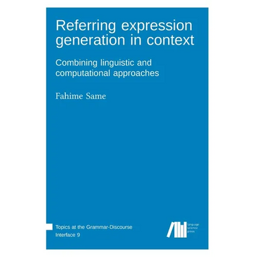Referring expression generation in context
