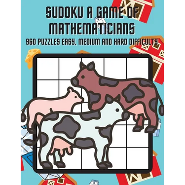 Sudoku A Game of Mathematicians 960 Puzzles Easy, Normal and Hard Difficulty