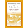A Documentary History of Yonkers, New York, Volume Two, Part One: The Unsettled Years, 1853-1860