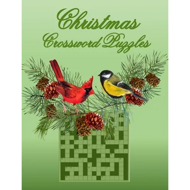 Christmas Crossword Puzzles: 50 General Topic Crosswords, Gift for Puzzlers and Adults