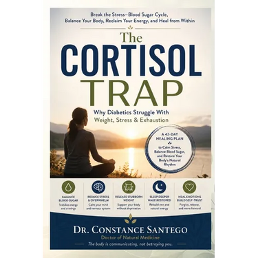 The Cortisol Trap: Why Diabetics Struggle With Weight, Stress And Exhaustion.