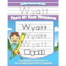 Wyatt Letter Tracing for Kids Trace my Name Workbook: Tracing Books for Kids ages 3 - 5<br> Pre-K & Kindergarten Practice Workbook<br>