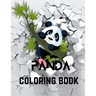Panda coloring book: A Coloring Book of 35 Unique Panda Coe Stress relief Book Designs Paperback