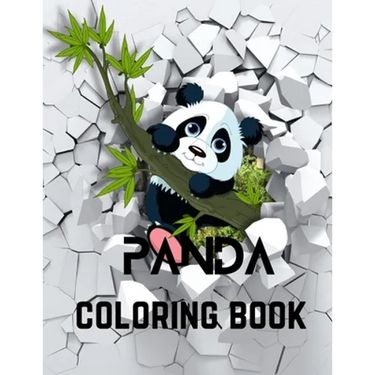 Panda coloring book: A Coloring Book of 35 Unique Panda Coe Stress relief Book Designs Paperback