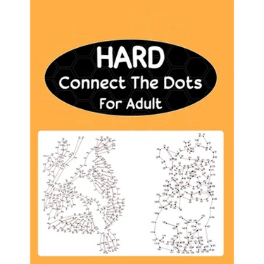 Hard Connect The Dots For Adult: Extreme Dot to Dot Puzzle Challenge