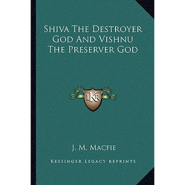 Shiva The Destroyer God And Vishnu The Preserver God