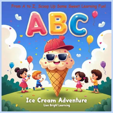 ABC Ice Cream Adventure: From A to Z, Scoop Up Some Sweet Learning Fun!