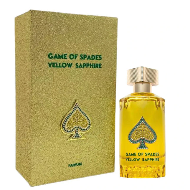 Game Of Spades Yellow Sapphire 3.4 oz Parfum for men by LaBellePerfumes