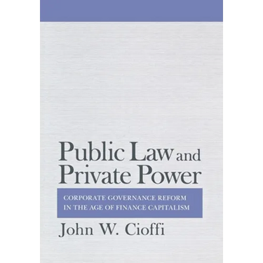 Public Law and Private Power