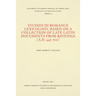 Studies in Romance Lexicology, Based on a Collection of Late Latin Documents from Ravenna (A.D. 445-700)