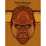 Monkeys Coloring Book for Grown-Ups 1