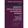 Microscopy, Optical Spectroscopy, and Macroscopic Techniques