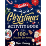 Santa's Christmas Activity Book: 100+ Puzzles for Adults