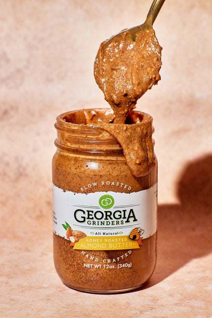 Georgia Grinders 64 oz Bulk Tub of Honey Roasted Almond Butter - (CP-CL) by Georgia Grinders