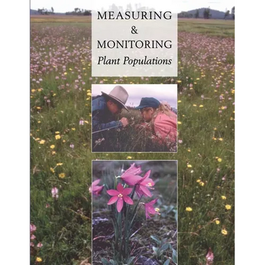 Measuring and Monitoring Plant Populations