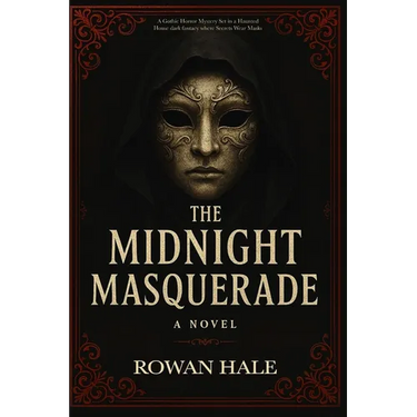 The Midnight Masquerade A Gothic Horror Mystery Set in a Haunted House dark fantacy where Secrets Wear Masks: Behind every mask is a secret. And some
