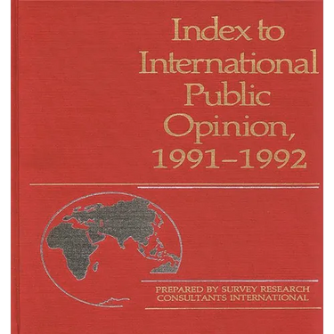 Index to International Public Opinion, 1991-1992