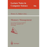 Memory Management: International Workshop Iwmm 95, Kinross, Uk, September 27 - 29, 1995. Proceedings