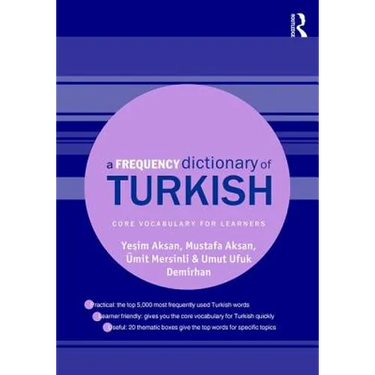 A Frequency Dictionary of Turkish