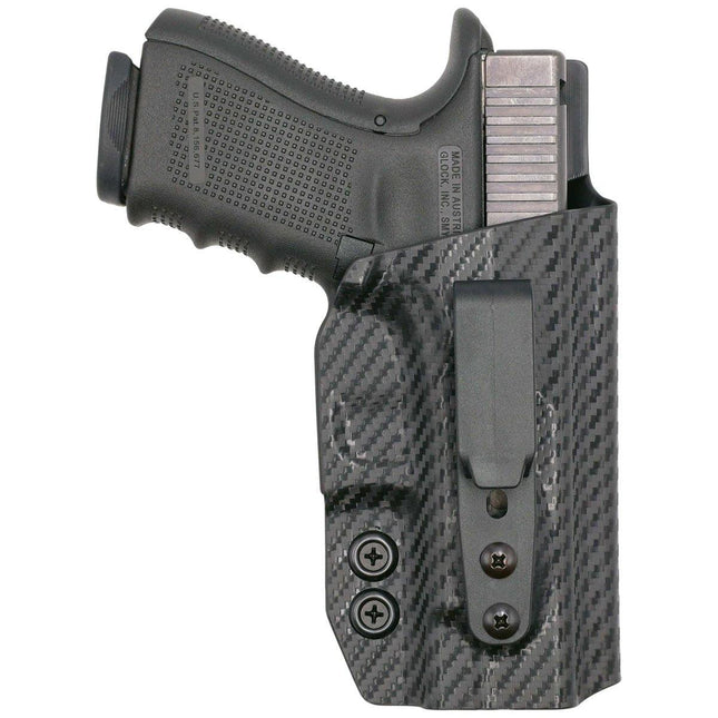 Tuckable IWB KYDEX Holster fits: Glock G43 G43X by Rounded Gear