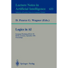 Logics in AI: European Workshop Jelia '92, Berlin, Germany, September 7-10, 1992. Proceedings