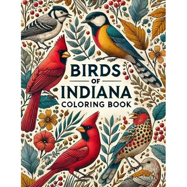 Birds of Indiana Coloring Book