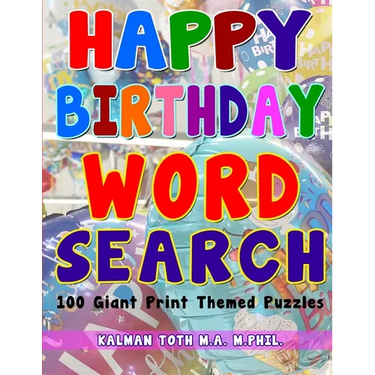 Happy Birthday Word Search