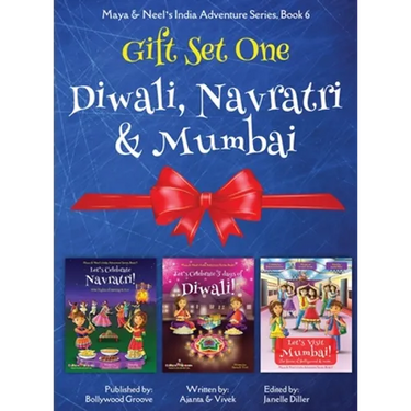 GIFT SET ONE (Diwali, Navratri, Mumbai): Maya & Neel's India Adventure Series