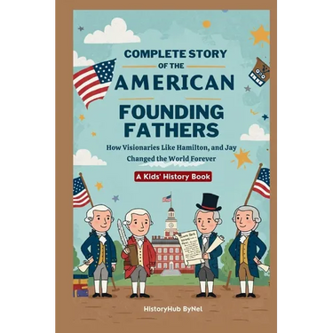 Complete Story of the American Founding Fathers: A Kids' History Book: How Visionaries Like Madison, Hamilton, and Jay Changed the World Forever